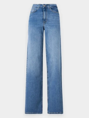 Wide leg JDY niebieski denim