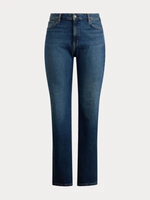 Wide leg Lauren Ralph Lauren niebieski denim