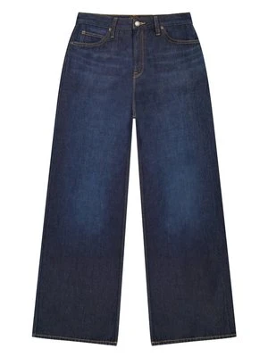 Wide leg Lee niebieski denim