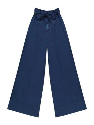 Wide leg Lee ciemnoniebieski
