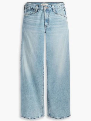Jeansy wide leg Levi's jasnoniebieski denim