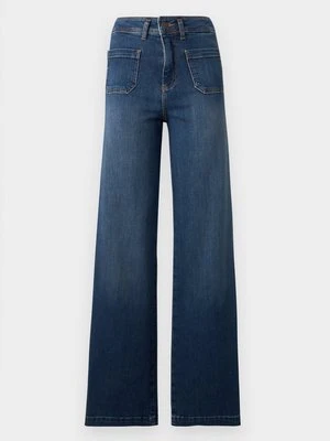 Wide leg LTB ciemnoniebieski