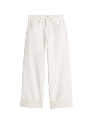 Wide leg Marc O'Polo biały