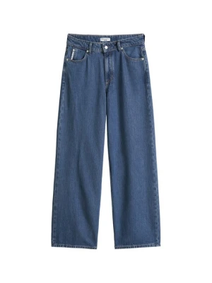 Wide leg Marc O'Polo szafirowy
