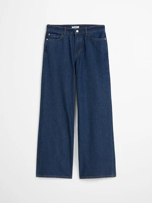 Wide leg Marc O'Polo ciemnoniebieski