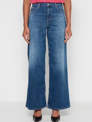 Wide leg Marc O'Polo granatowy