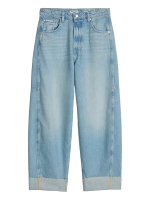 Wide leg Marc O'Polo jasnoniebieski