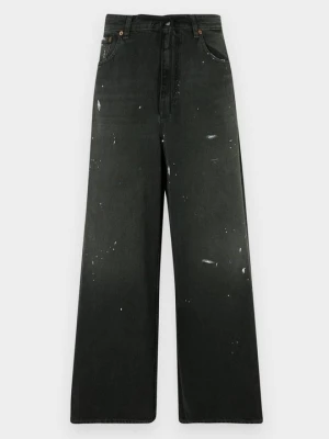 Wide leg MM6 Maison Margiela czarny
