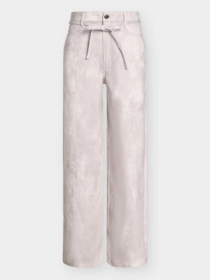 Wide leg Modström liliowy