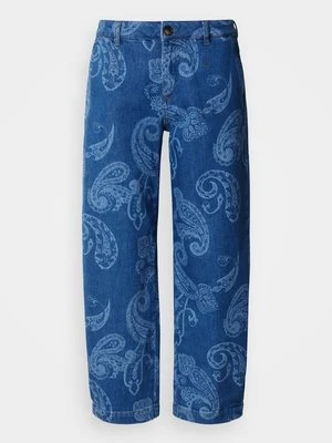 Wide leg MOS MOSH niebieski denim