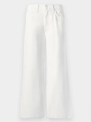 Wide leg Mother biały