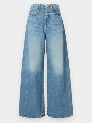 Wide leg Mother niebieski denim