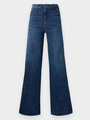 Wide leg Mother niebieski denim