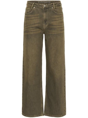 Wide leg My Essential Wardrobe khaki