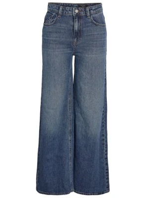 Wide leg Noisy May niebieski denim