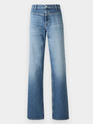 Wide leg Only niebieski denim