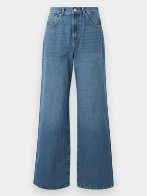 Wide leg Only niebieski denim