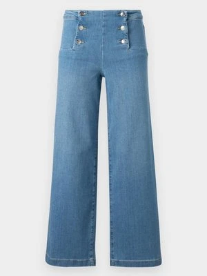 Wide leg Only jasnoniebieski denim