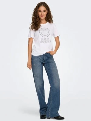 Wide leg Only ciemnoniebieski
