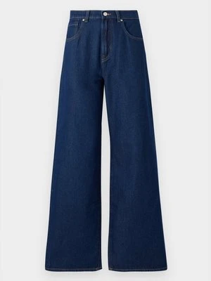 Wide leg Only ciemnoniebieski