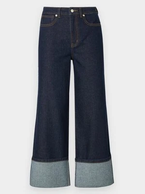 Wide leg Only ciemnoniebieski