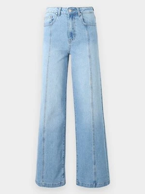 Wide leg Only jasnoniebieski denim
