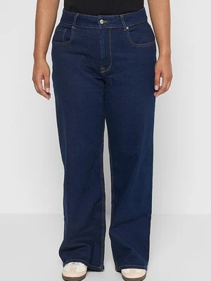 Wide leg ONLY Carmakoma granatowy