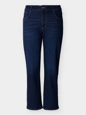 Wide leg ONLY Carmakoma ciemnoniebieski