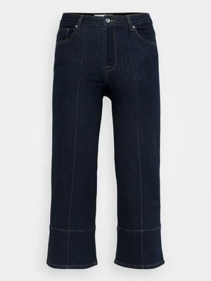 Wide leg ONLY Carmakoma ciemnoniebieski