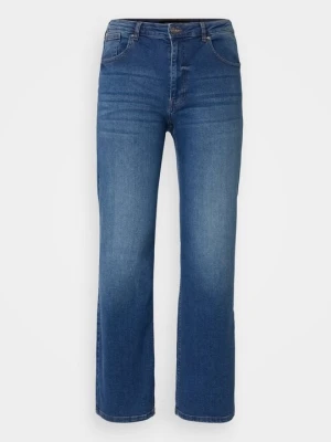 Wide leg ONLY Carmakoma niebieski denim