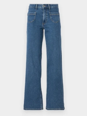 Wide leg Only ciemnoniebieski