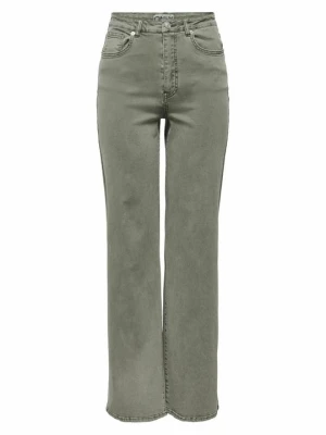 Wide leg Only ciemnozielony