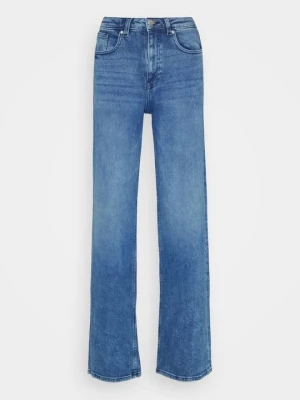 Wide leg Only niebieski denim
