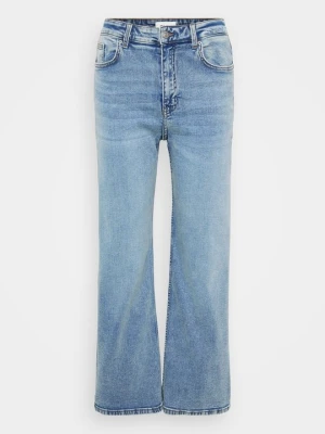 Wide leg Only niebieski denim
