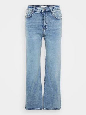 Wide leg Only niebieski denim