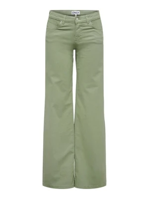 Wide leg Only zielony