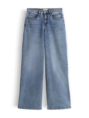 Wide leg Opus niebieski