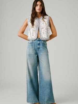 Wide leg Pepe Jeans niebieski denim
