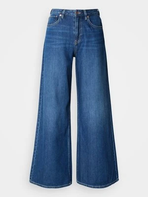 Wide leg Pepe Jeans niebieski denim