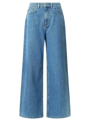 Wide leg Pepe Jeans niebieski denim