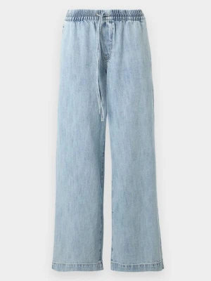 Wide leg Pieces jasnoniebieski denim