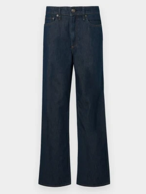 Wide leg rag & bone niebieski denim