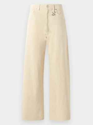 Wide leg SPORTMAX mleczny