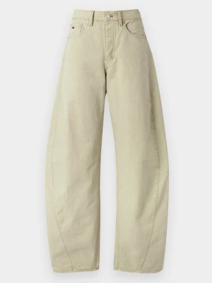 Wide leg Tommy Jeans beżowy