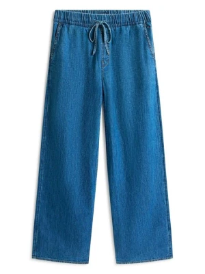 Wide leg Tommy Jeans niebieski