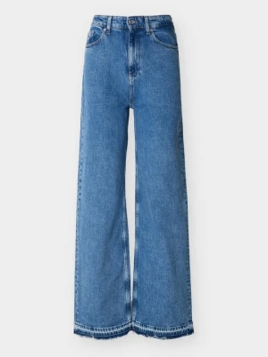 Wide leg Tommy Jeans niebieski denim
