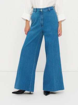 Wide leg Tomorrow niebieski denim