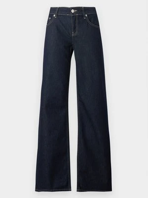 Wide leg Topshop ciemnoniebieski