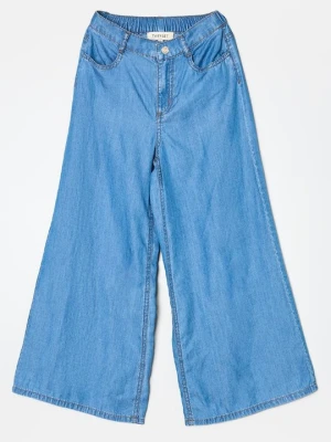 Wide leg TWINSET niebieski