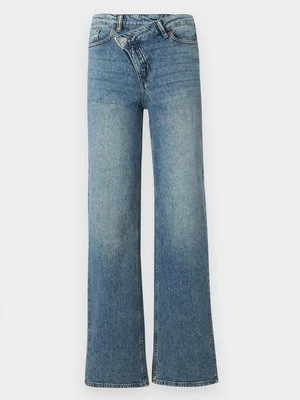 Wide leg Vero Moda niebieski denim